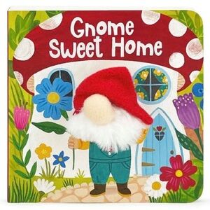 Gnome Sweet Home - Gnome Children's Finger Puppet Board Book, For Bundles Only